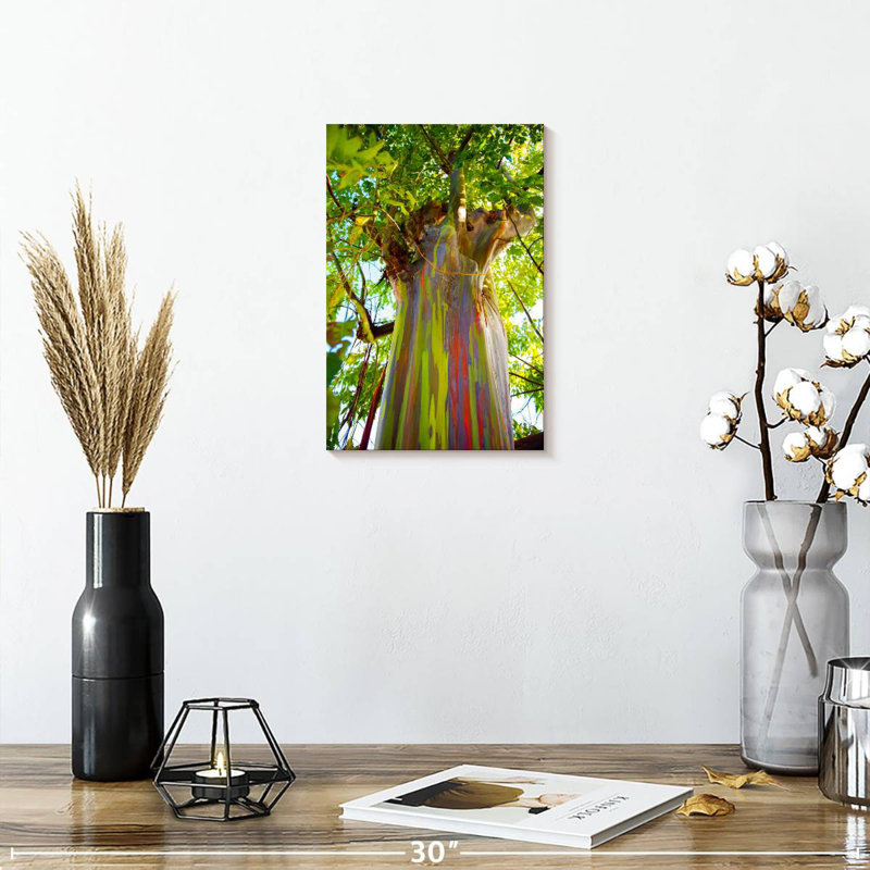 Harnek Rainbow Tree Trunk, 12" H x 8" W