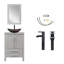 Ensemble de meuble-lavabo simple 24 po Allexus-910538585-910538591-910538588