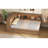 Wood Daybed With Storage Shelves, USB, LED, And 2 Drawers-853000244