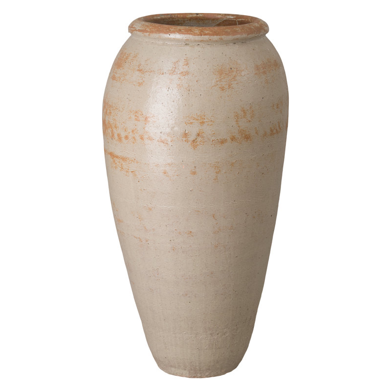 Ekansh Handmade Ceramic Pot Planter, Cream