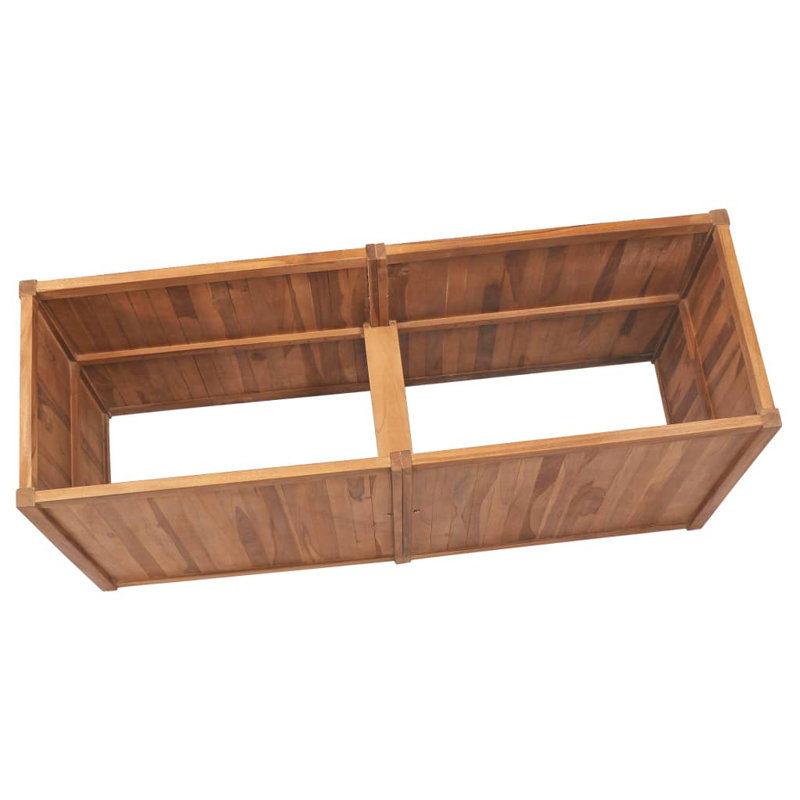 Sydnie Wood Raised Garden Bed, 27.6" H x 59.1" W x 19.7" D