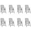 Pami Patio Dining Set with Rectangular Table-664430941-664430942