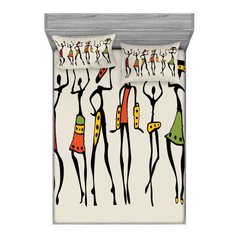 Microfiber Sheet Set, Queen Sheet Set with Pillowcase