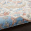 Tapis oriental bleu / ivoire / orange Margorie-221123095