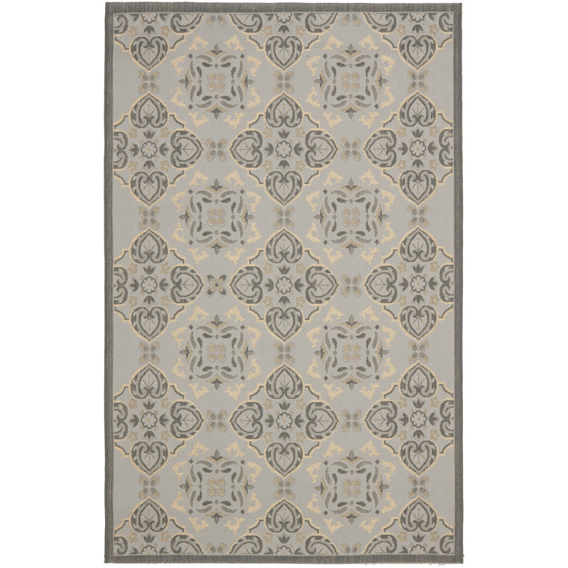 Pharrell Performance Ikat Indoor/Outdoor Area Rug, Rectangle 5'3" x 7'7"