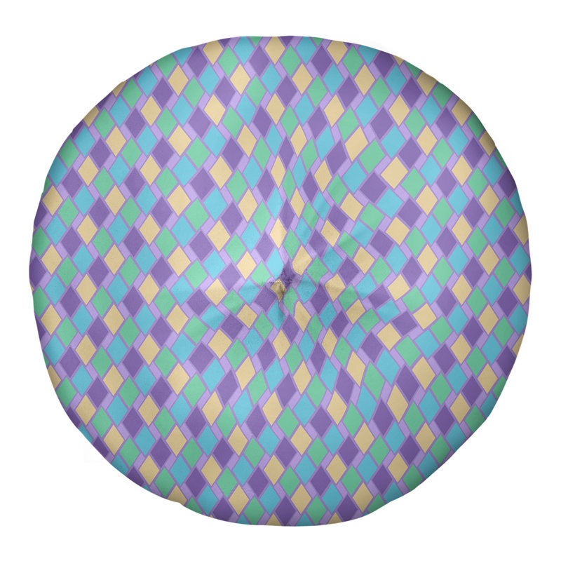 Coussin de sol Katelyn Elizabeth, 26 po x 26 po, Mauve