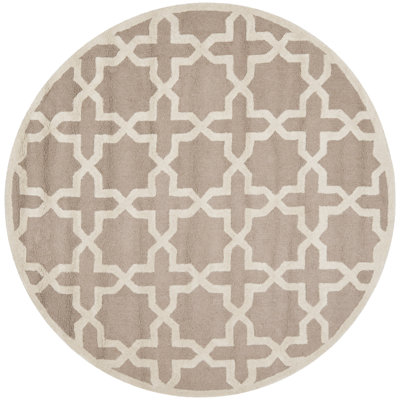 Igna Hand Tufted Wool Geometric Rug