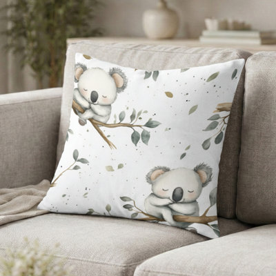 Coussin décoratif à imprimé animalier