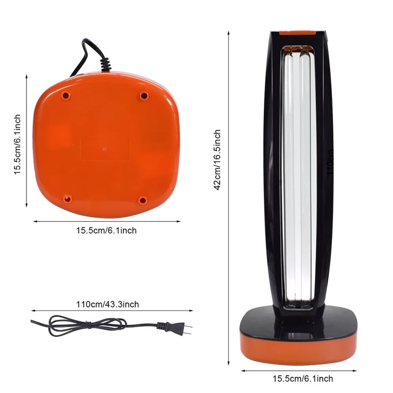 Lampe de table d'extérieur 16 po