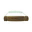 Porte-papier hygiénique mural chromé l 6,25 po de style couronne en laiton poli chromé