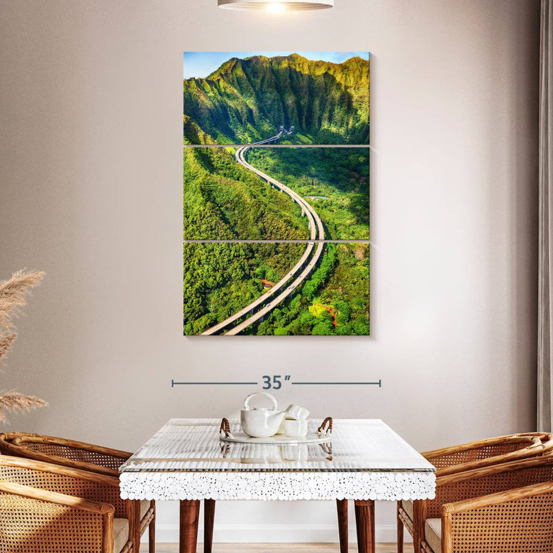 Mehar Oahu Freeway, 50" H x 32" W