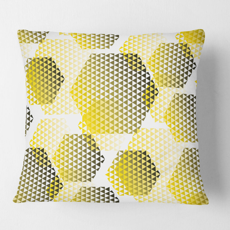 Coussin Retro Retro Hexagon, 18 po x 18 po