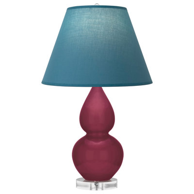 Petite lampe d'appoint à double gourde
