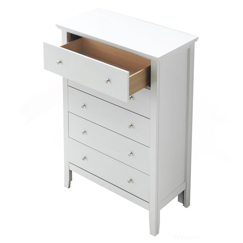 Commode Primo, blanc, Blanc