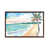 Classic Brown Wood Floater Framed