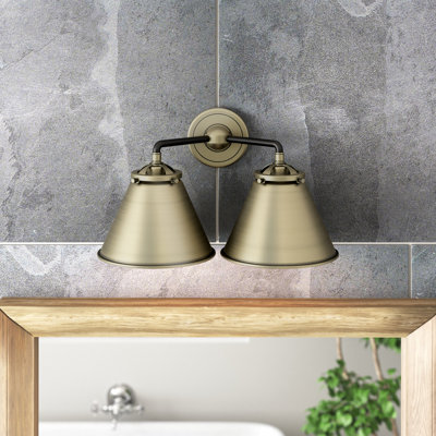 Éclairage pour salle de bain 2 lumières Donovan
