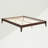 Bamboo Bed Frame Platform with Plywood Slats, No Box Spring Needed-398702135-375586245