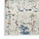 Azema Abstract Modern Machine Woven Area Rug in Beige/Blue/Rust