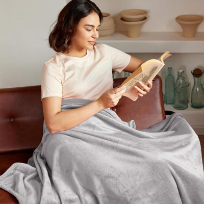 Fleece Blanket Twin Size For Bed, Super Soft And Warm, All Season Use, Cozy, Plush, Lightweight, ,