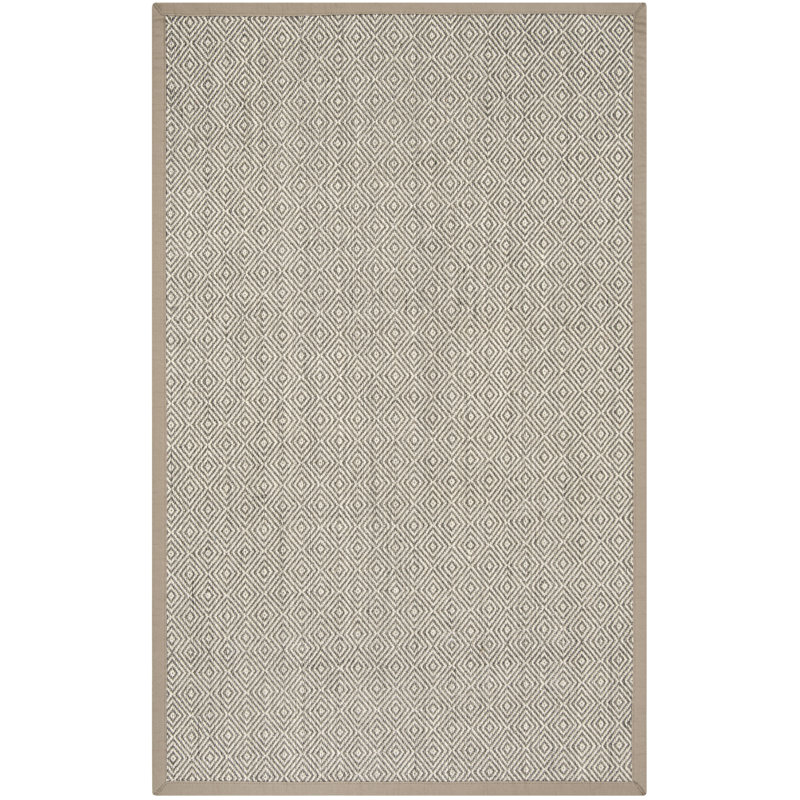 Tapis naturel / taupe Chairez, Rectangle 6 pi x 9 pi