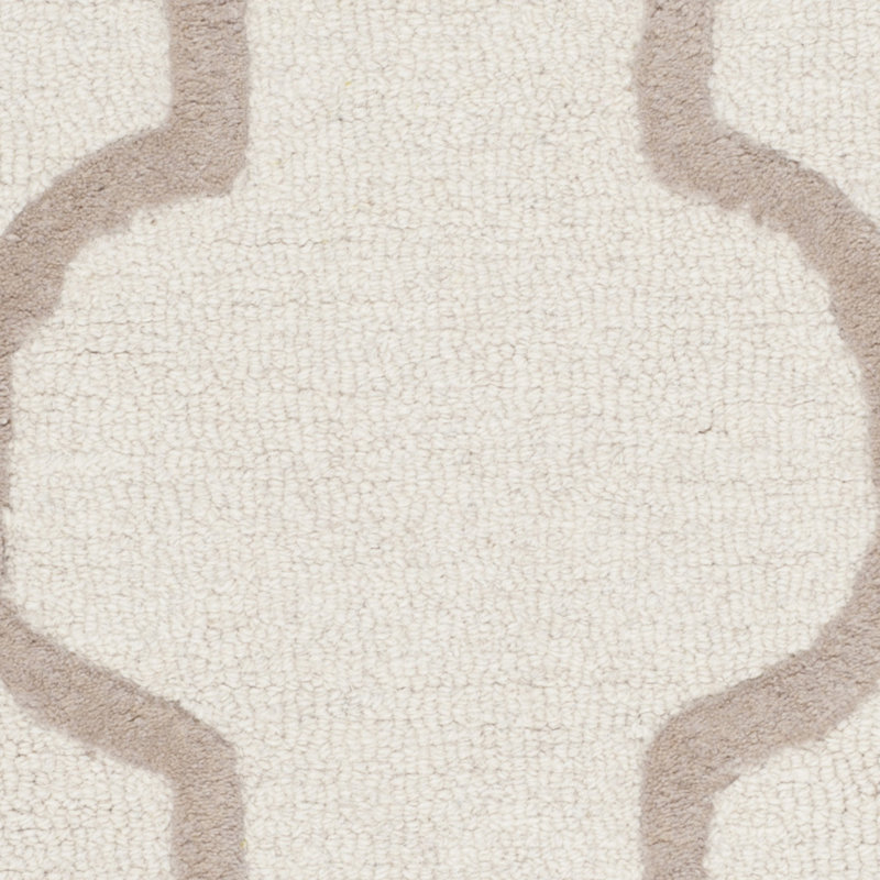 Rotteck Geometric Wool Hand Woven Area Rug, Rectangle 183 x 274 cm
