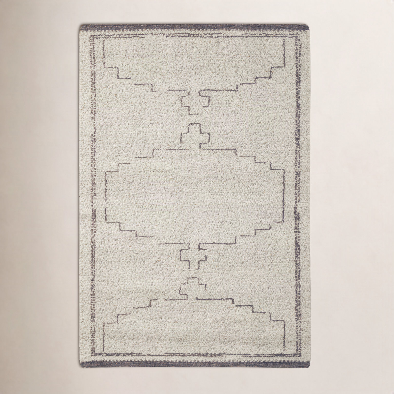 Stevens Flatweave Moroccan Rug, Rectangle 2' x 3'