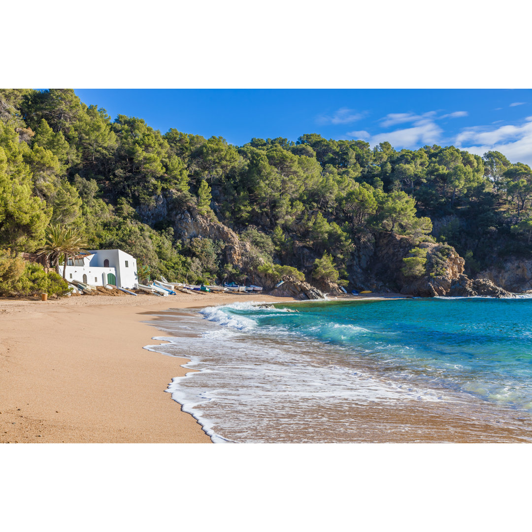 Costa Brava, Spain by Proformabooks - Wrapped Canvas Print