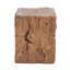 Table d'appoint d'extérieur et d'intérieur MGO, finition brune | Idée de cadeau
