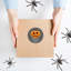 «Thank You», citrouille effrayante, joyeux Halloween, autocollants