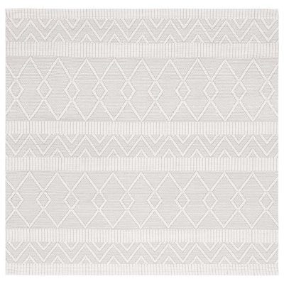 Amaleta Hand Loomed Performance Geometric Rug