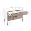 Commode en gris rustique et blanc-1540635117