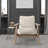 Dez 28.35" W Linen Armchair Upholstered-373104574