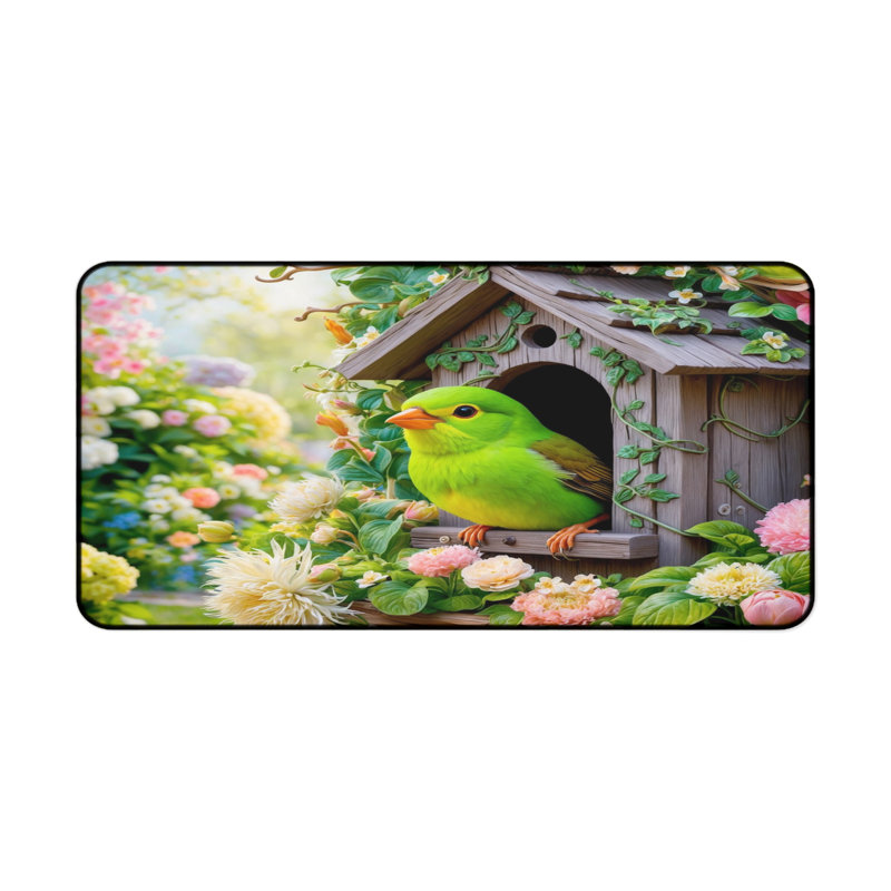 Polyester Desk Pad, 14.4x12.1
