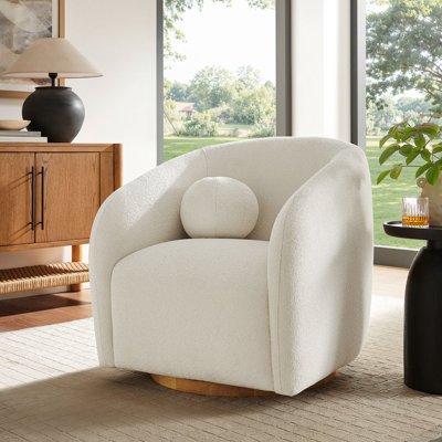 Fauteuil en chenille Jonina