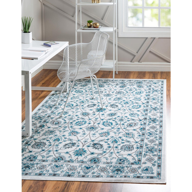 Dota Floral Indoor Rug, Rectangle 9'10" x 13'3"