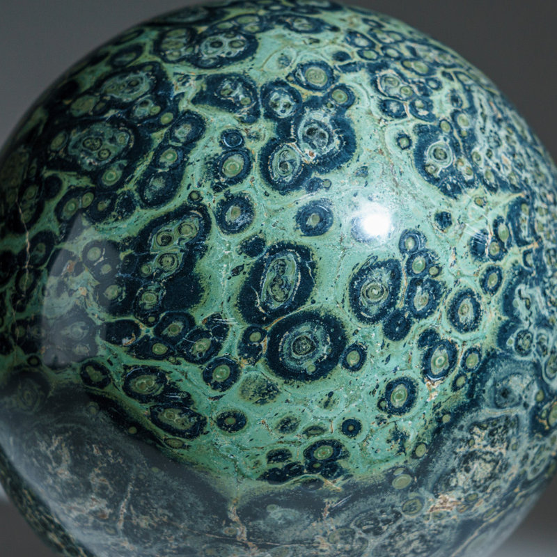 Huge Genuine Polished Kambaba Jasper Sphere (48 lbs)
