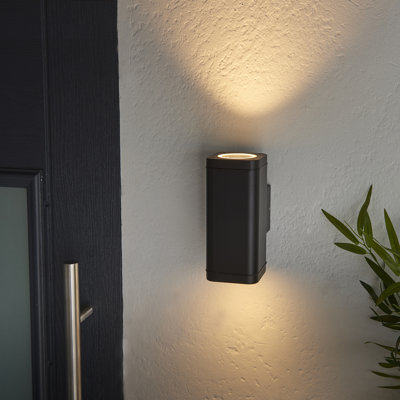Eiger 18.4cm H Outdoor Armed Sconce