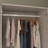 Modern Corner Wardrobe With Glass Doors, Ample Storage, And Gold Hardware - Three-Pack Shipping