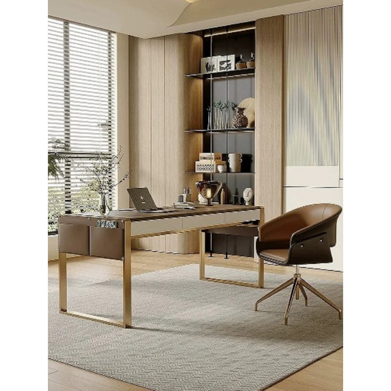 Aubryn Executive Desk, 60cm H x 160cm W x 75cm D
