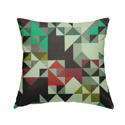 Cular Geometric Rectangular Cushion