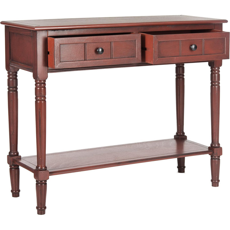 Barnicle Console Table, Red