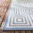 Carovella Performance Geometric Indoor/Outdoor Area Rug-332203366