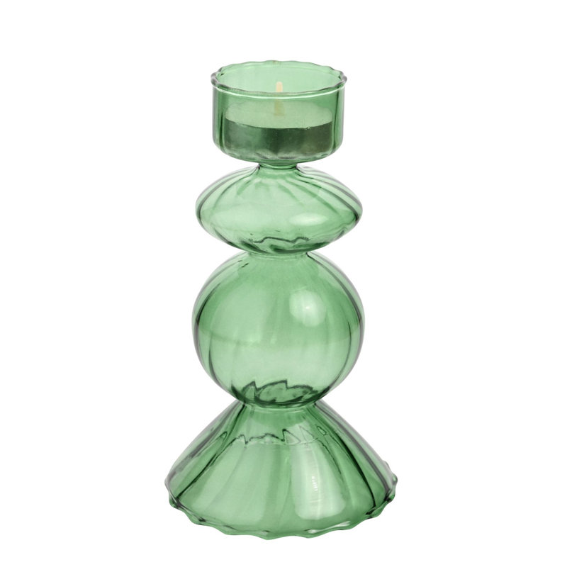 Glass Tabletop Tealight Holder