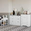 110 cm W Chest of 6 Drawers