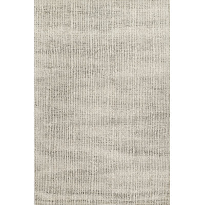 Ebern Designs Reanne Hand Tufted Wool Grey and Ivory Area Rug