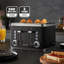 GEEPAS 4 Slice Toaster 7 Browning Levels Eject Defrost Reheat Removable Crumb Tray 1860W Arcus-116984827