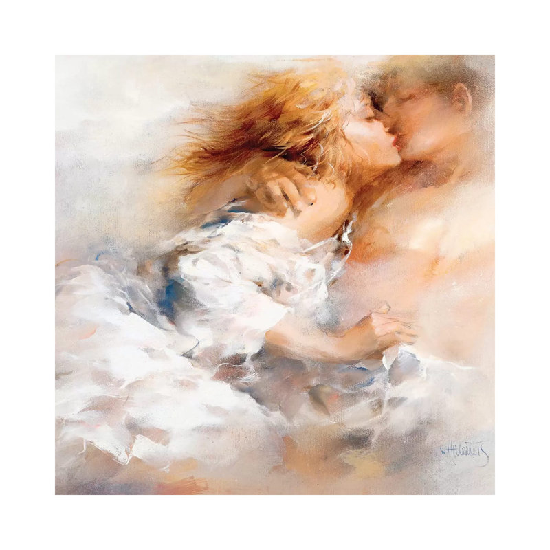 Passionate by Willem Haenraets - Wrapped Canvas Painting, 30.48 cm H x 30.48 cm W
