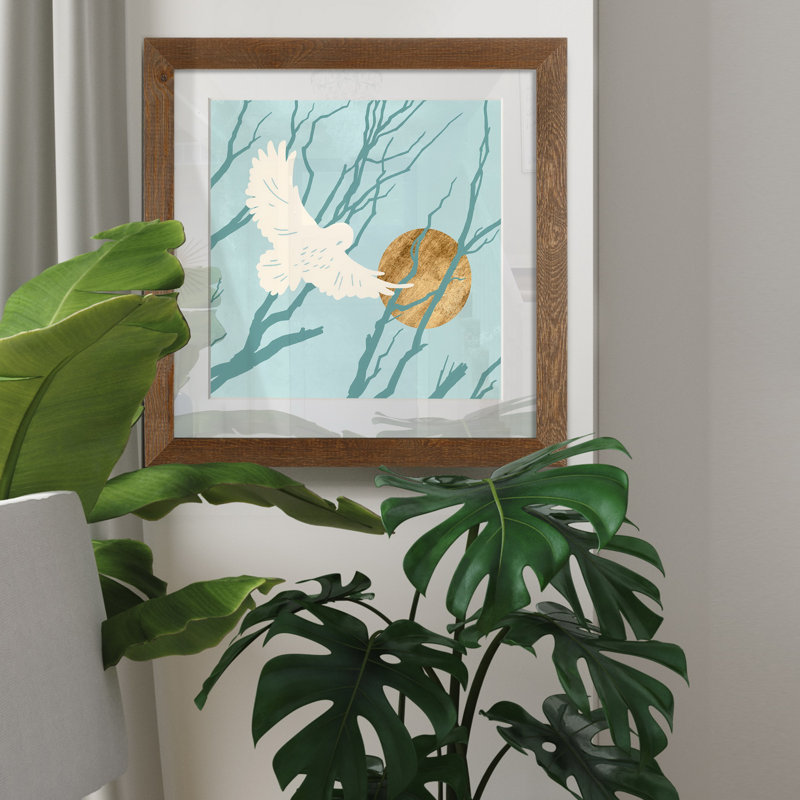 « Sand Stitch II », reproduction d’art sur papier encadrée, H 20 po x l 20 po x P 1,5 po, Érable encadré