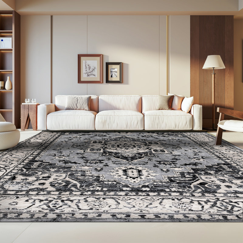 Alby Performance Oriental Rug, Rectangle 8' x 10'