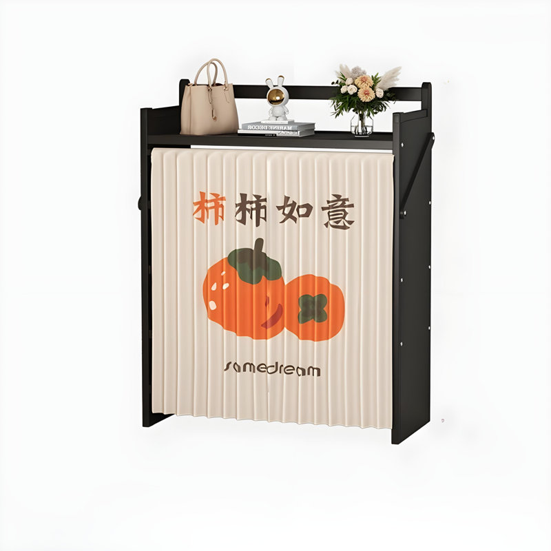 Multi-Layer Foldable Dustproof Shoe Cabinet For Home/Dormitory - Space-Saving Bamboo Storage Shelf